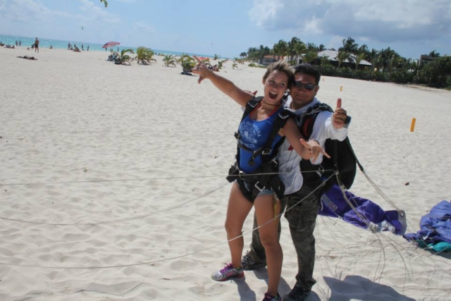 Aterrizaje en la playa